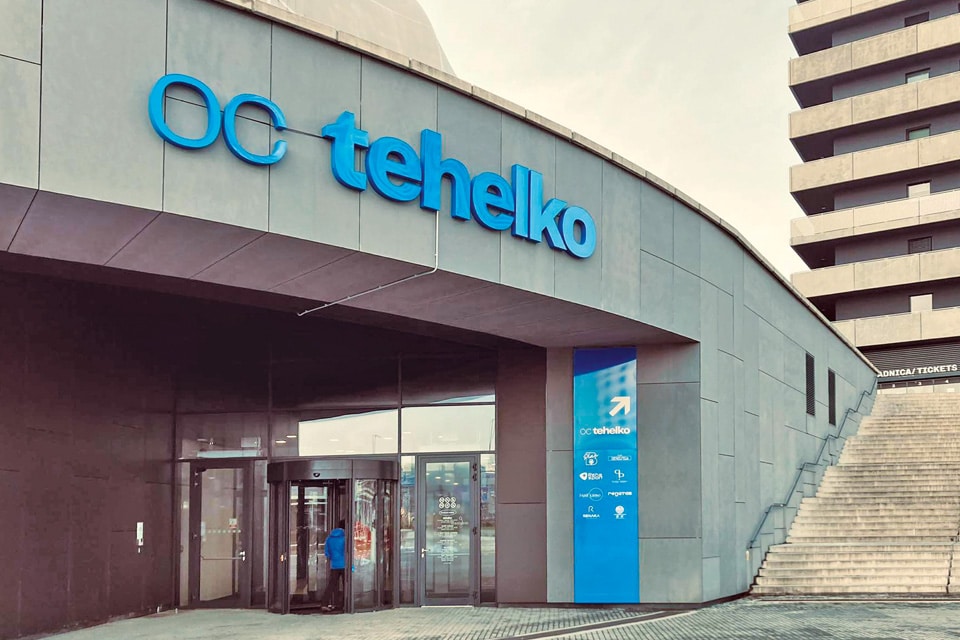 OC Tehelko, budova NFŠ Bratislava